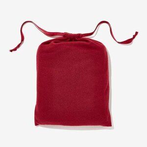 Short Stories Travel Blanket - NIP - Ruby Wine - 35" x 78"
